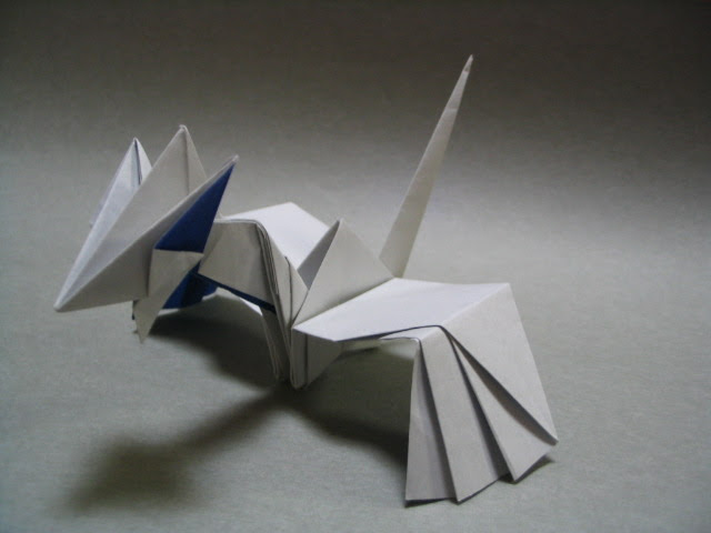 Calico S Origami Aquarium ポケモン折り紙 つルギア Lugia