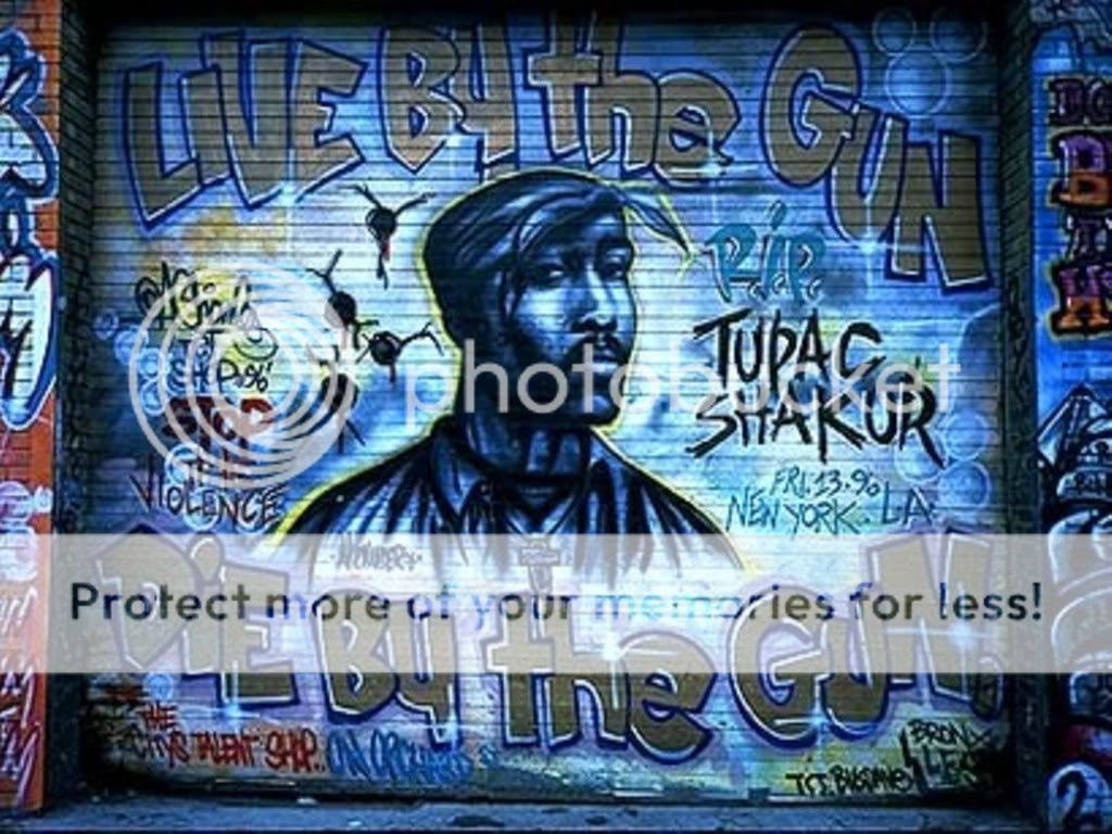 tupac wall