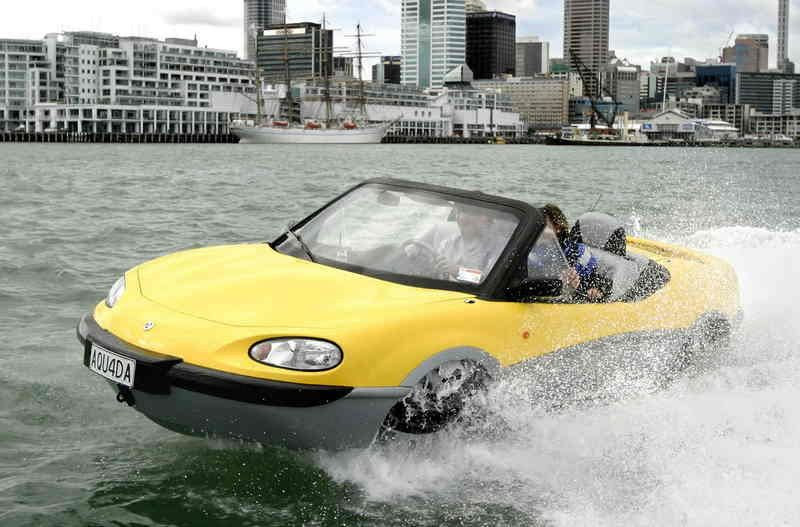  New amphibian technology – Aquada the “boat” car wallpaper image