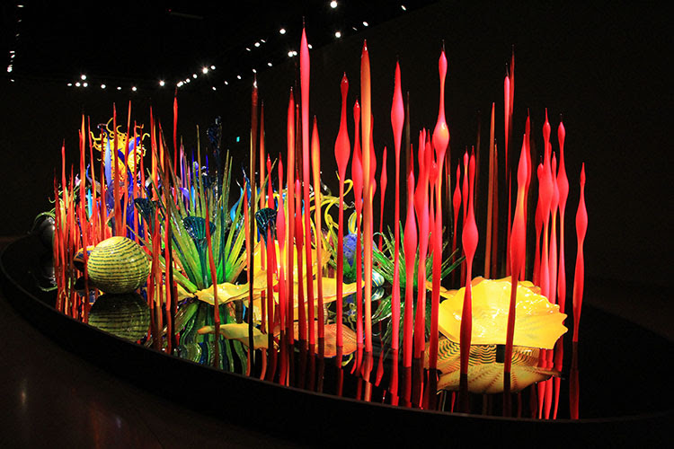 Blown Glass Art Seattle Chihuly Garden Glass Museum Blown Glass Art Seattle Chihuly Garden Glass Museum