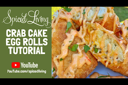 11+ Crab Cake Egg Rolls