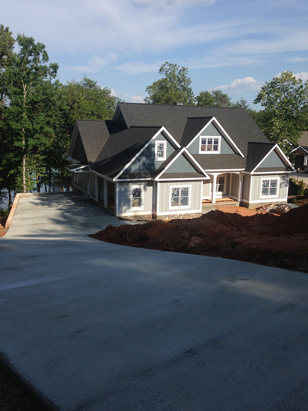 Craftsman Style Lake House Plan With Walkout Basement