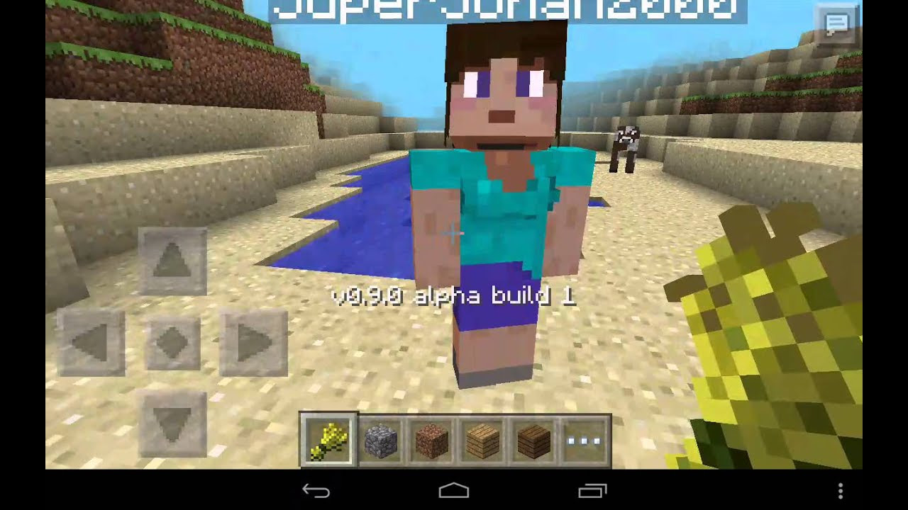 Minecraft pe 0.9.0 alpha build apk download - Free 