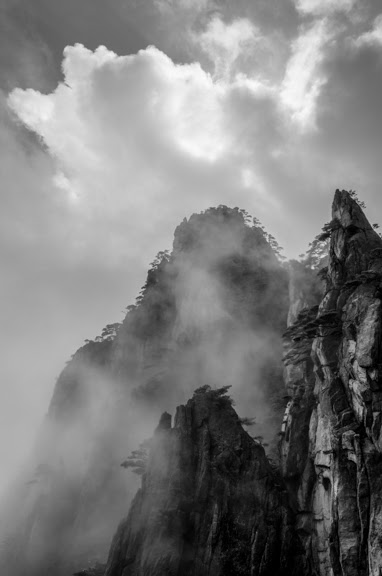Una sintesi tra fotografia e pittura cinese del paesaggio