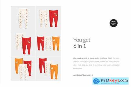 Onesie Baby Pants Mock-up Generator