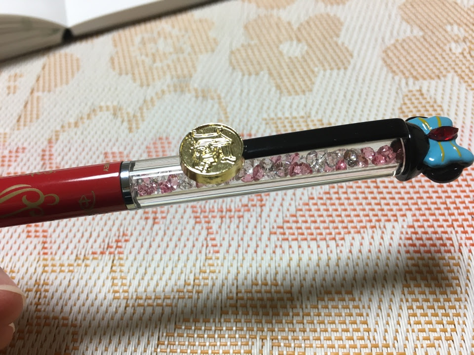 ディズニーの名入れボールペンをジェットストリームに 手書きスト