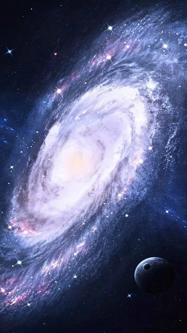 44张iphone星空壁纸 就两个字 好看