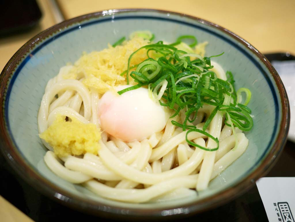 ゆんフリー写真素材集 No 釜玉うどん 日本 東京