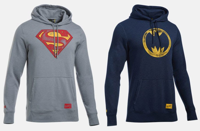under-armour-superman-batman-vintage-hoodies