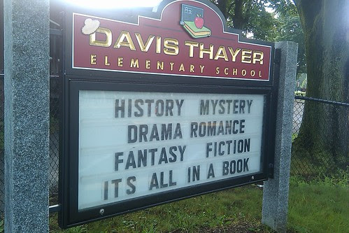 Davis Thayer sign