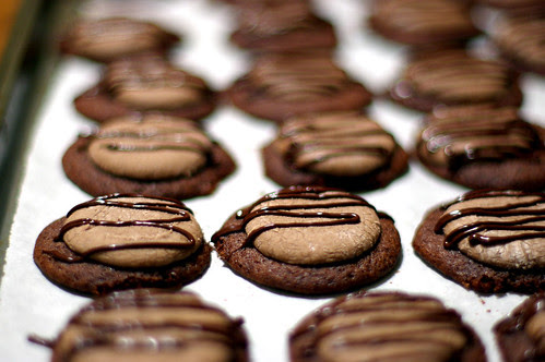 hot chocolate cookie