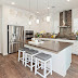 Brown Kitchen Cabinets With White Countertops - See five stunning pairings of wood cabinets with white countertops from cambria.