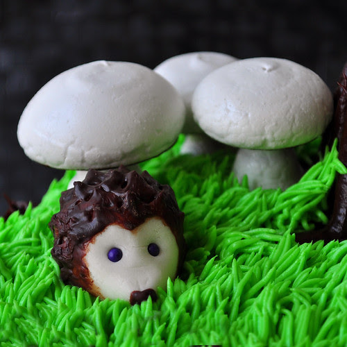 Chocolate Blackberry Hedgehog