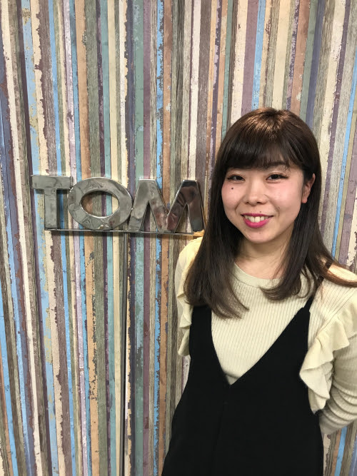 中田 有紀 大阪府松原市の美容室 美容院 Tom トム