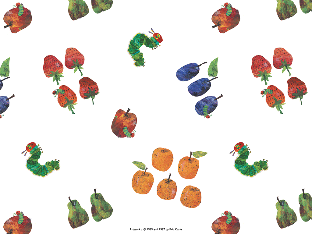 The Very Hungry Caterpillar Wallpaper - WallpaperSafari