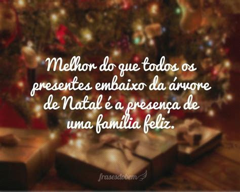 Frases Feliz Natal Familia