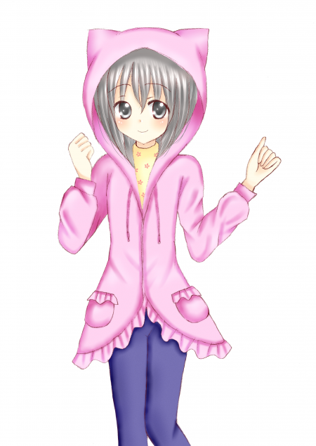 猫耳パーカーは 女の子が着ると とってもかわいいですっ アミグリさんの描かれるねこみみパーカーの女の子もとってもかわいいです 受け継がれるべきもの