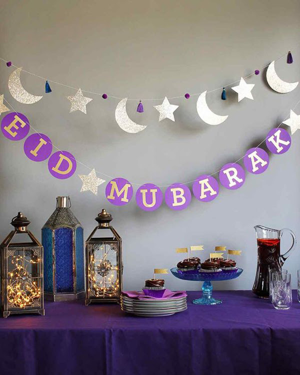 20 Awesome Ramadan And Eid Mubarak Decorations | HomeMydesign