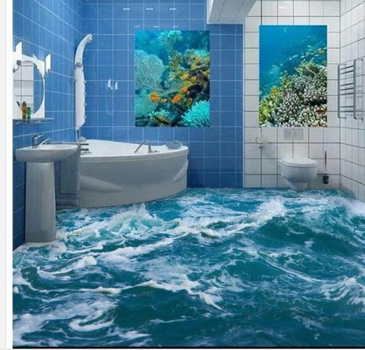  gambar  3d tiga  dimensi  laut iMural Blog The mural s 