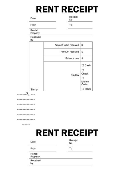  free printable receipt template word printable templates