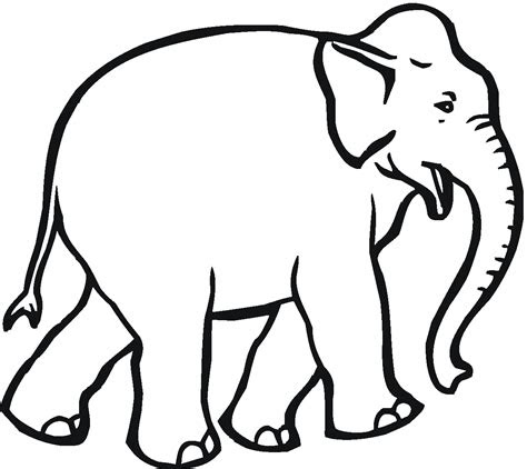 2 print out the file on a4 or letter size paper. free elephant coloring pages