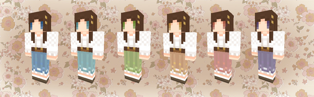 驚くばかりマイクラスキン 可愛い女の子 最高の動物画像