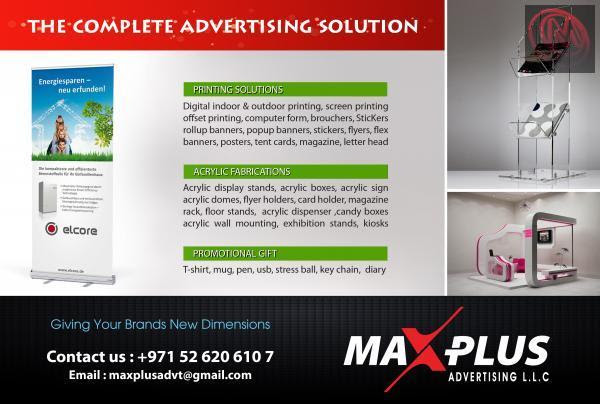display stands making and digital printing