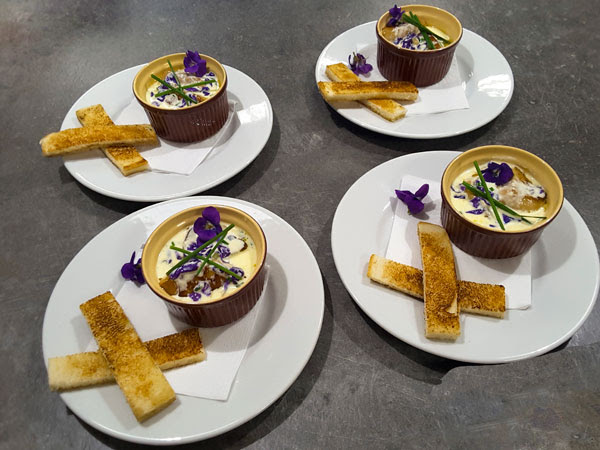 yves terrillon la cuisine des fleurs violette