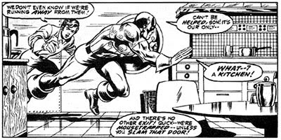 Avengers #107 panel
