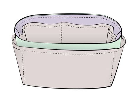 purse organizer insert sewing pattern