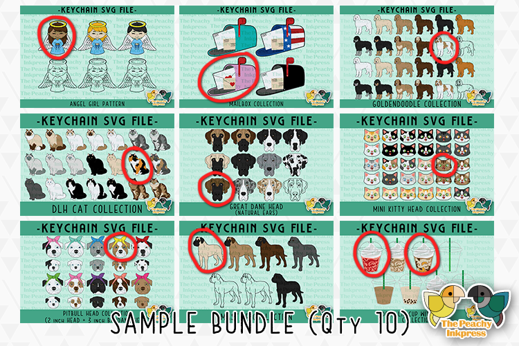 Download Create Your Own SVG Bundle - 10 Designs