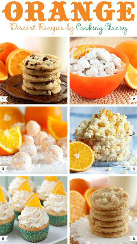 Choose from contactless same day delivery, . Orange dessert recipes by Cooking Classy | Chickabug