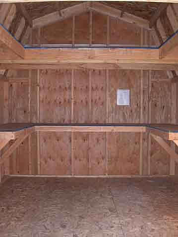 california custom sheds - 12x10 tall gambrel roof