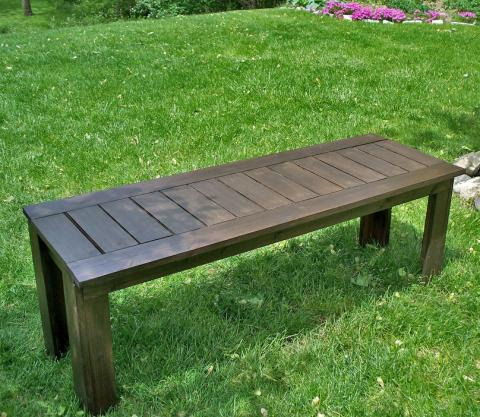 Build a Simple Outdoor Bench