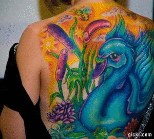 Cherry Flower Tattoo