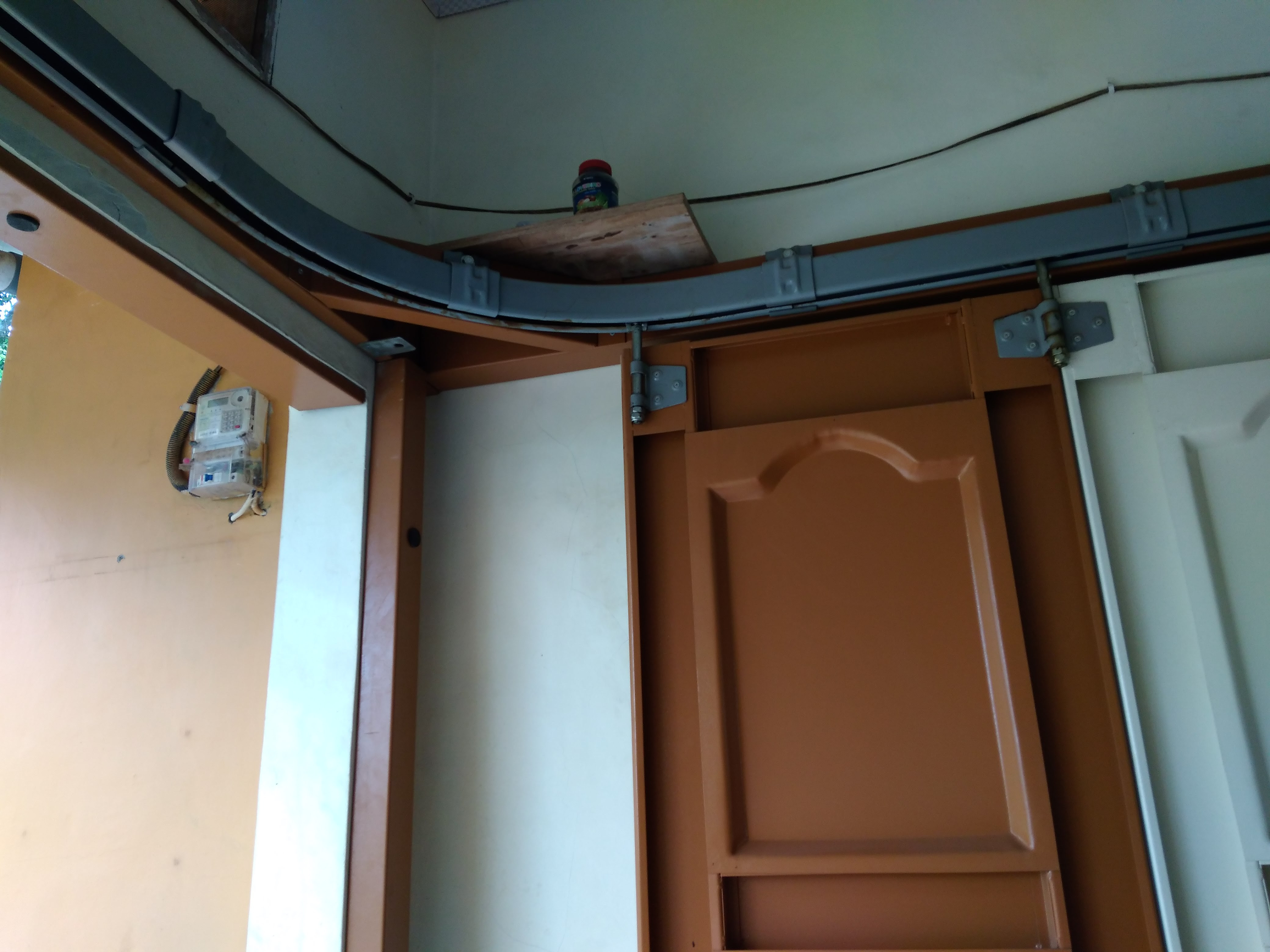  model  pintu  garasi  besi  geser I Bengkellas