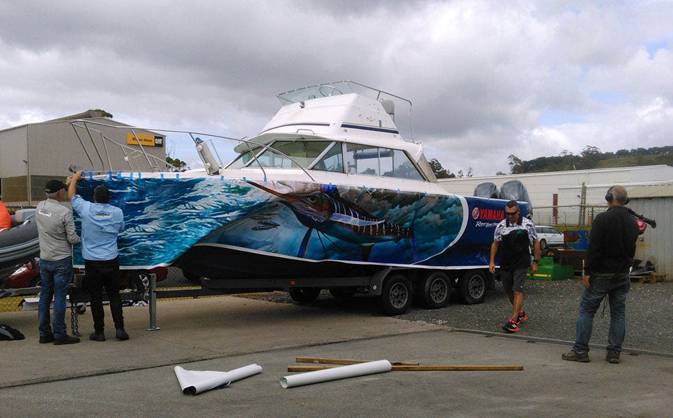 Boat Wraps - Fishwreck - Fishing Apparel Australia