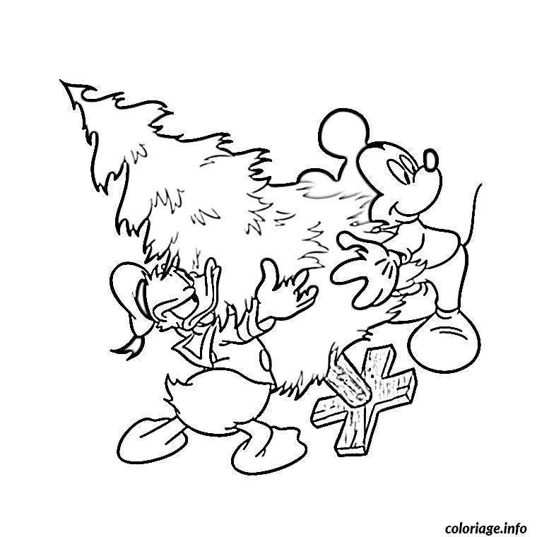 Coloriage noel walt disney  JeColorie.com