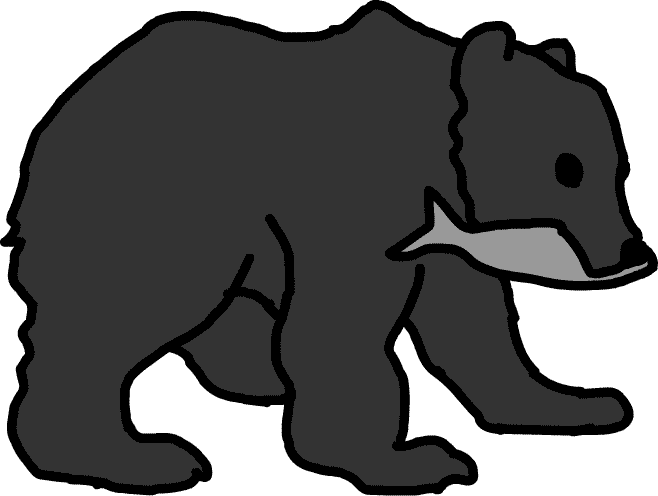 クマ 熊 イラスト 無料 ｇｉｆ