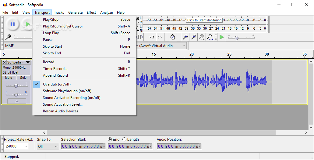 Audacity Portable screenshot 7