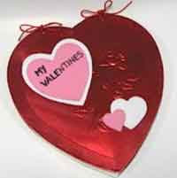 Valentines Candy Box Card Album