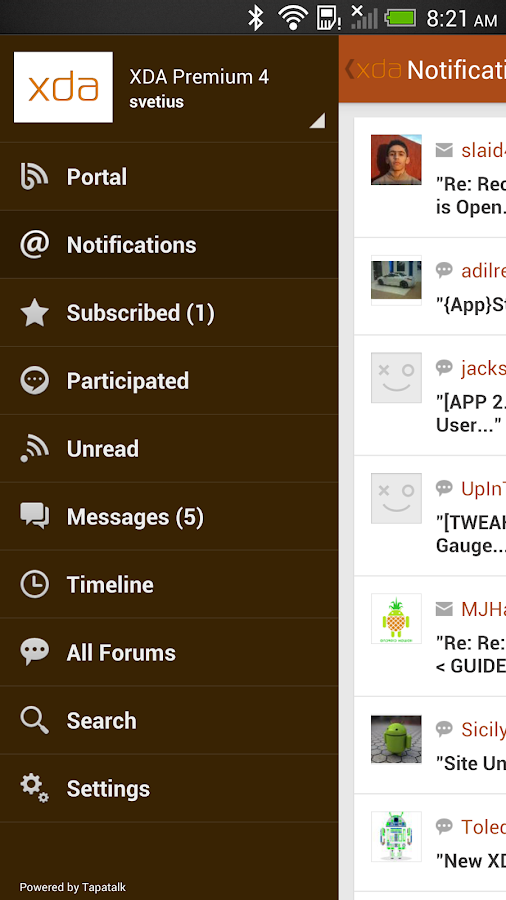 XDA Premium - screenshot