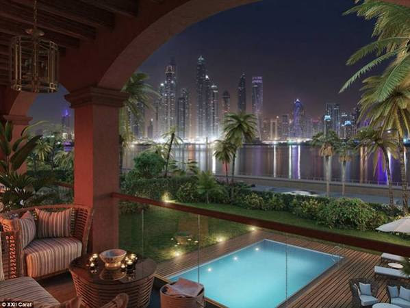 XXII克拉俱樂部別墅外景。