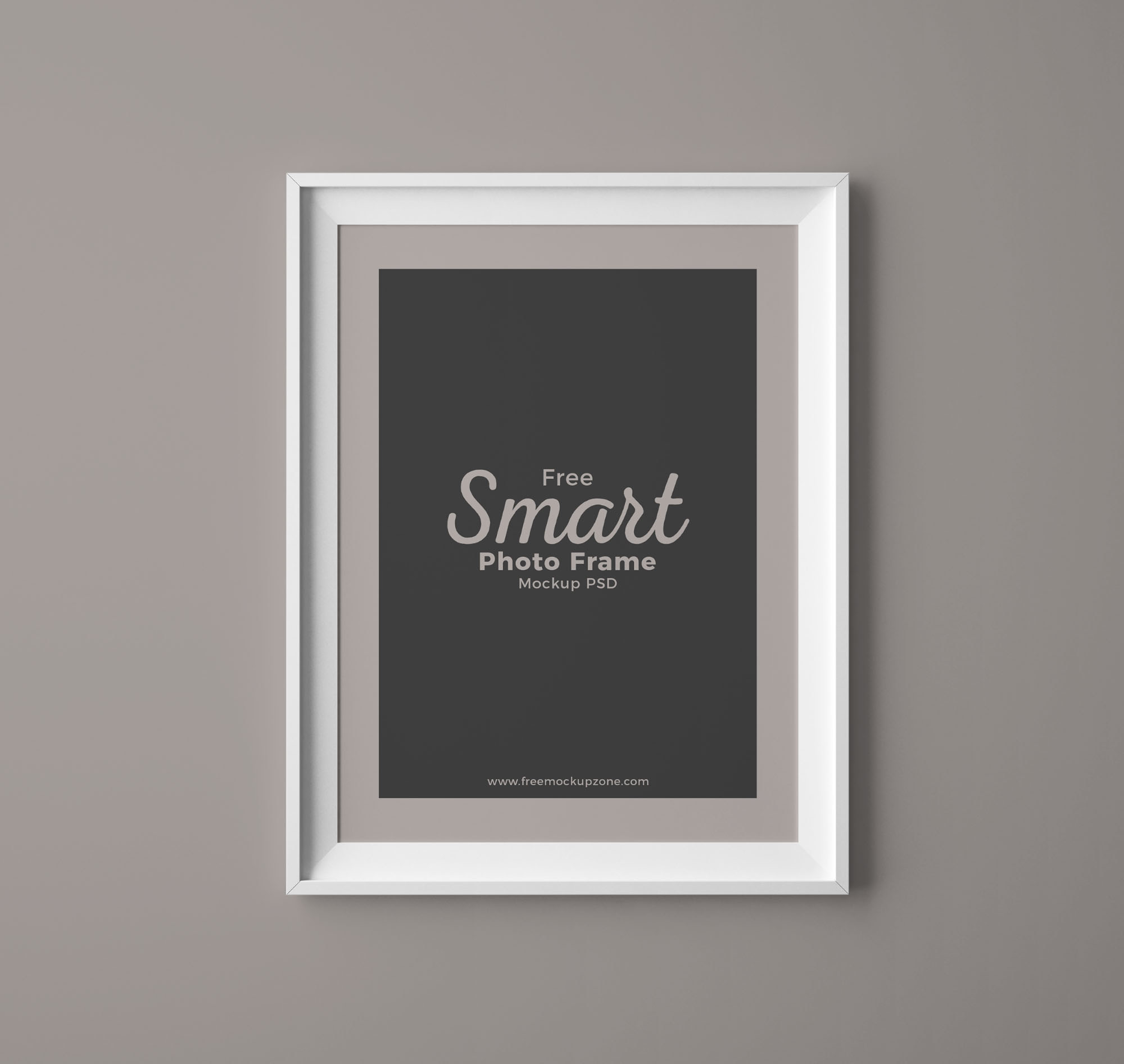 Download Free Photo Frame Mockup Psd