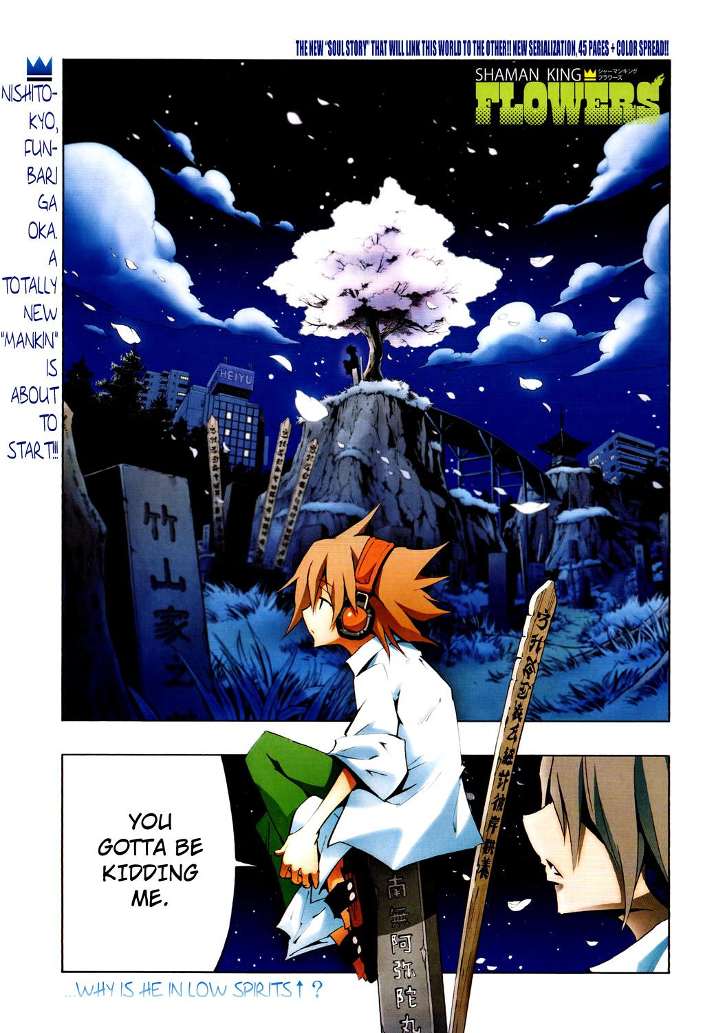 Shaman King Flowers Gazing At The Stars Minitokyo