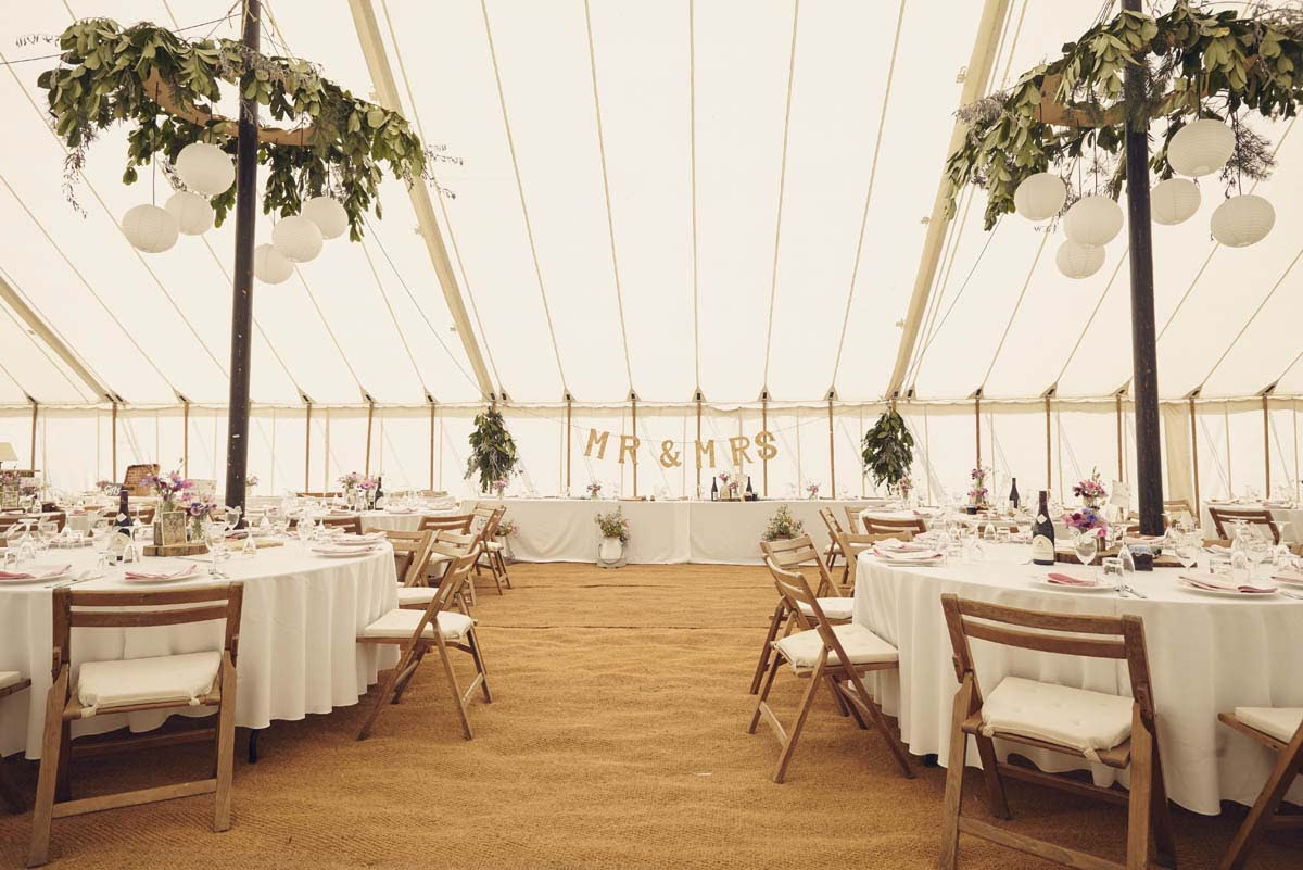 Suffolk Woodland Fairy Wedding Marquee - www.helloromance.co.uk