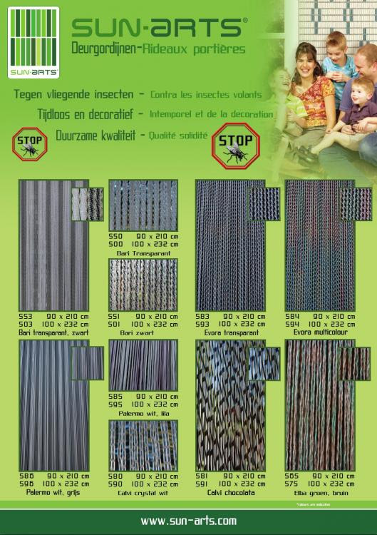 Sunarts vliegengordijnen Horrenbouw nl