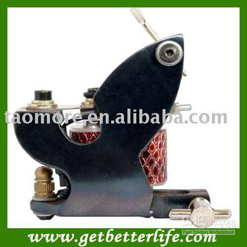 1 x Custom Handmade Cast-Iron Tattoo Machine Gun Set. Fantastic !