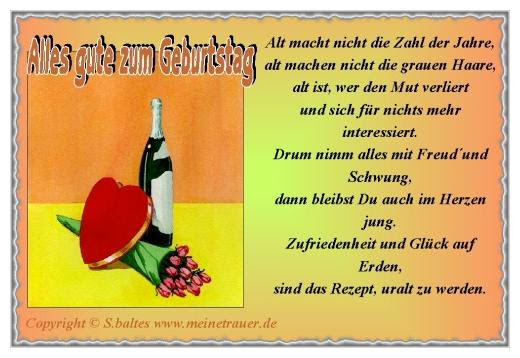 ich wünsche dir alles liebe und gute
