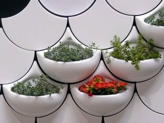 maruja fuentes, green design, living wall, indoor greenery, sustainable wall tiles, green pockets
